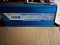 Инвертор BELTTT 12/220V 2кВт чистый синус Преобразователь напряжения для котла, автомобильный инвертор AG 1488