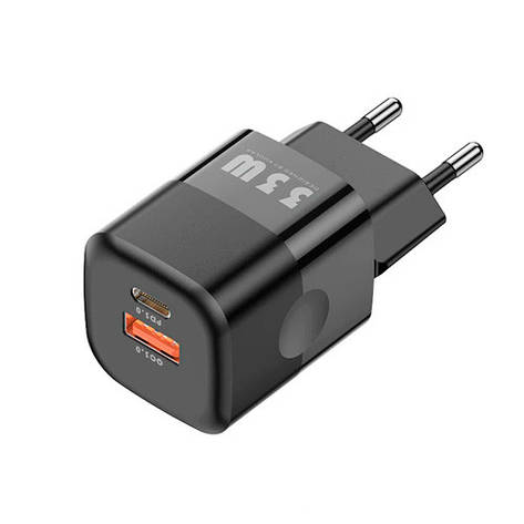 Мережевий зарядний пристрій USB Type-C QC3.0 PD 33Вт KUULAA, фото 1
