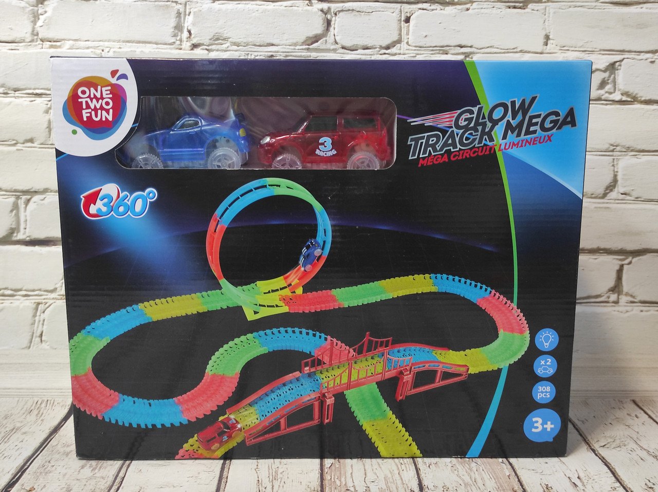 Glow track mega cheap one two fun
