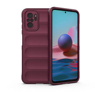 Силіконовий чохол Wavy для Xiaomi Redmi Note 10 / 10S / Poco M5s Fuchsia, фото 1