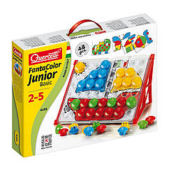 Дитяча Мозаїка Quercetti Fanta Color Junior (48 Великих Фішок + Дошка 27Х21) 4195-Q
