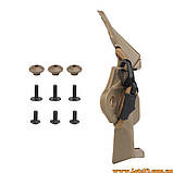 Лобове кріплення для ПНБ на каску шолом FAST ТОР Д платформа слот на шолом каску ФАСТ Rhino Mount Night Vision Goggle NVG NOD, фото 4