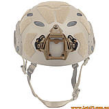 Лобове кріплення для ПНБ на каску шолом FAST ТОР Д платформа слот на шолом каску ФАСТ Rhino Mount Night Vision Goggle NVG NOD, фото 3