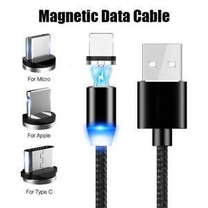 Шнур для мобільного magnetic IP lightning круглий M3, фото 2