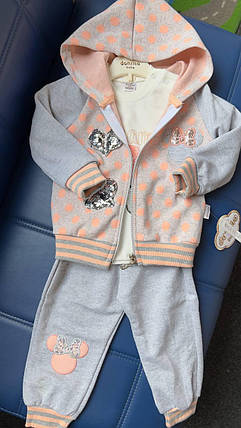 Комплект Куртка Кофта Штани (9-12м) (YOLA.BABY.SHOP), фото 1