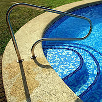 Поручень для басейну Emaux ARG-F, AISI-316, фото 4