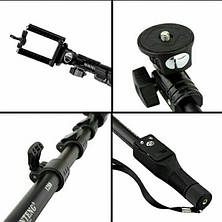 Монопод YUNGTUNG bluetooth YT-1288, фото 3