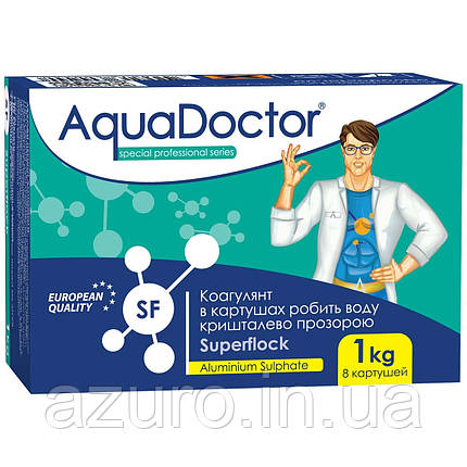 Коагулюючий засіб в картушах AquaDoctor Superflock, фото 1