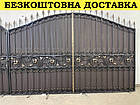 Ворота з профнастилом, фото 10