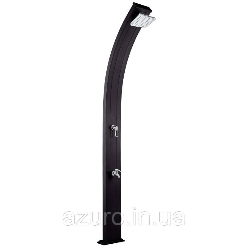 Душ сонячний Aquaviva Spring з мийкою для ніг, антрацит DS-A122NO, 30 л