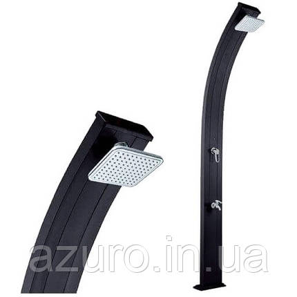 Душ сонячний Aquaviva Spring з мийкою для ніг, антрацит DS-A122NO, 30 л, фото 3