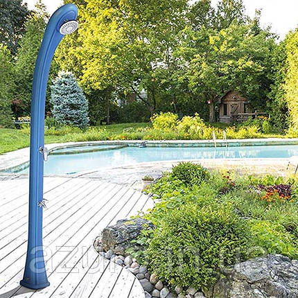 Душ сонячний Aquaviva So Happy з мийкою для ніг, блакитний DS-H221BL, 28 л, фото 3