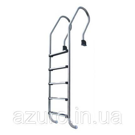 Сходи для басейну Emaux Mixta NSF515-SR (5 сходинок), AISI-304, фото 1