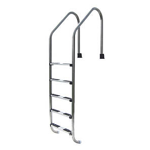 Сходи для басейну Emaux Standard NSL515-SR (5 сходинок), AISI-304, фото 1
