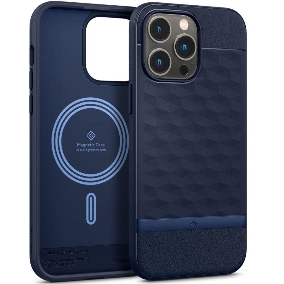 Чохол Caseology Parallax Mag Midnight Blue для iPhone 14 Pro Max ACS04859