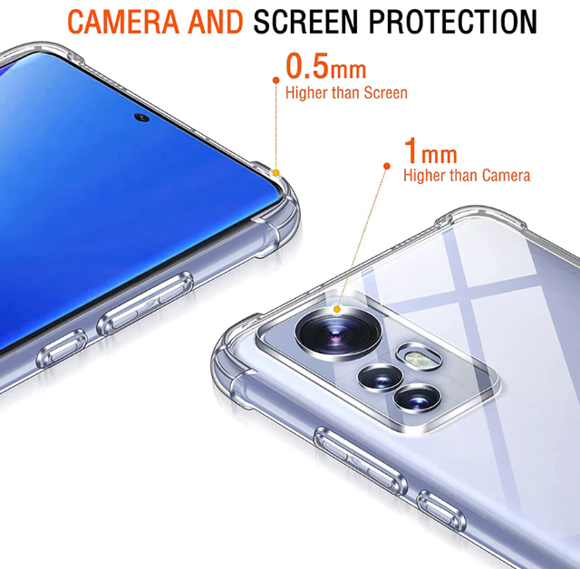 Протиударний прозорий чохол для Xiaomi 12 Lite