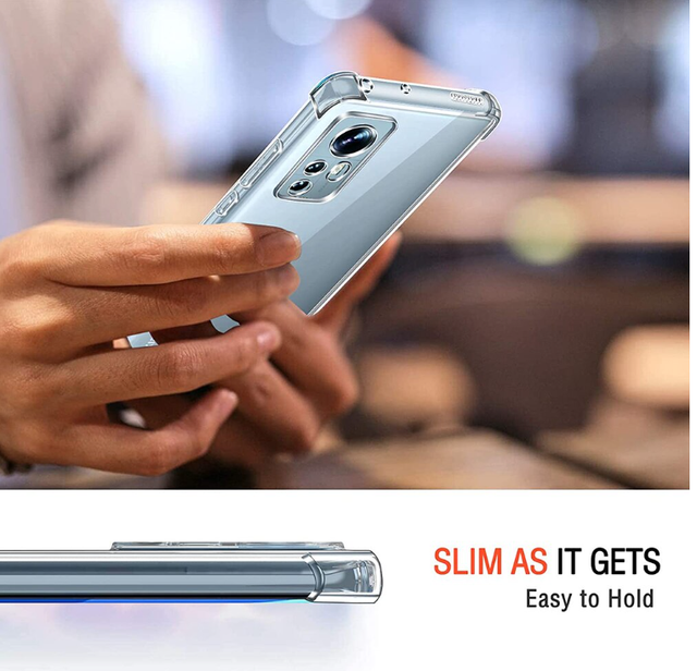 Протиударний прозорий чохол для Xiaomi 12 Lite