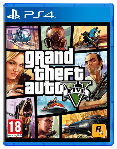 Гра Sony PlayStation 4 Grand Theft Auto V Російські Субтитри Б/У Хороший