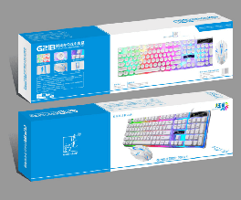 Ігровий набір клавіатура і мишка Gaming G21B з RGB підсвіткою