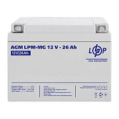 Акумулятор мультигелевий (AGM) LPM-MG 12V - 26 Ah