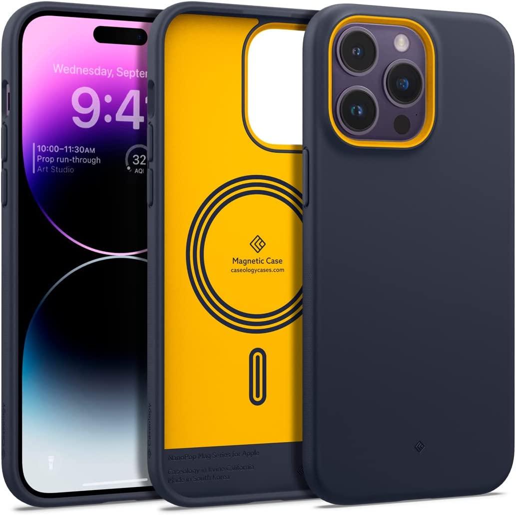 Чохол Caseology Nano Pop Mag Blueberry Navy для iPhone 14 Pro Max