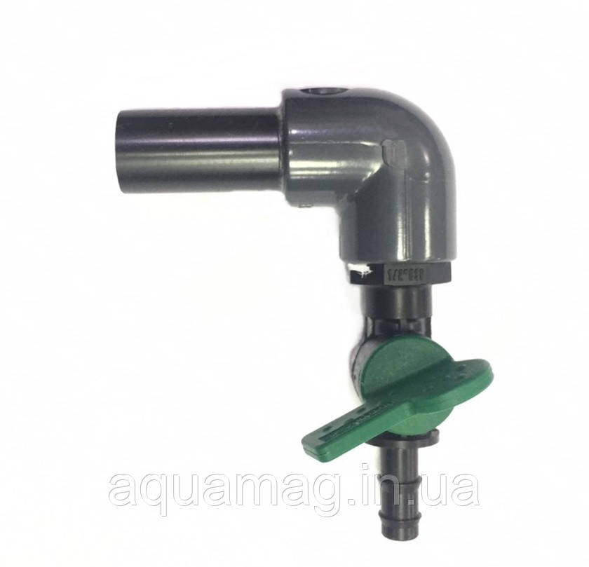Розгалужувач повітря AquaKing на 1 кран (вихід 8/10 мм, подача 20 мм) для ставка, акваріума, озера, септика