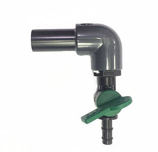 Розгалужувач повітря AquaKing на 1 кран (вихід 8/10 мм, подача 20 мм) для ставка, акваріума, озера, септика