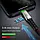 Кабель для Швидкого Заряджання смартфона телефона USB — micro USB 1 м. GF4. Зарядний дріт шнур microUSB мікро ЮСБ, фото 4