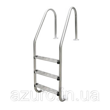 Сходи для басейну Emaux Standard SLF315-SR (3 сходинки), AISI-304, фото 1