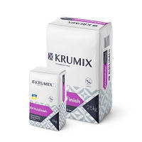 Шпаклевка гипсовая финишная Krumix Multifinish, 25кг