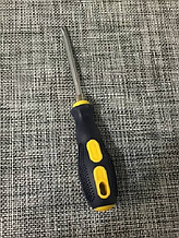 Викрутка двостороння з гумовою ручкою 21см ОТ0841