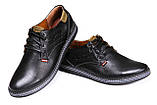 Туфлі Чоловічи Шкіряні Чорні, фото 2
