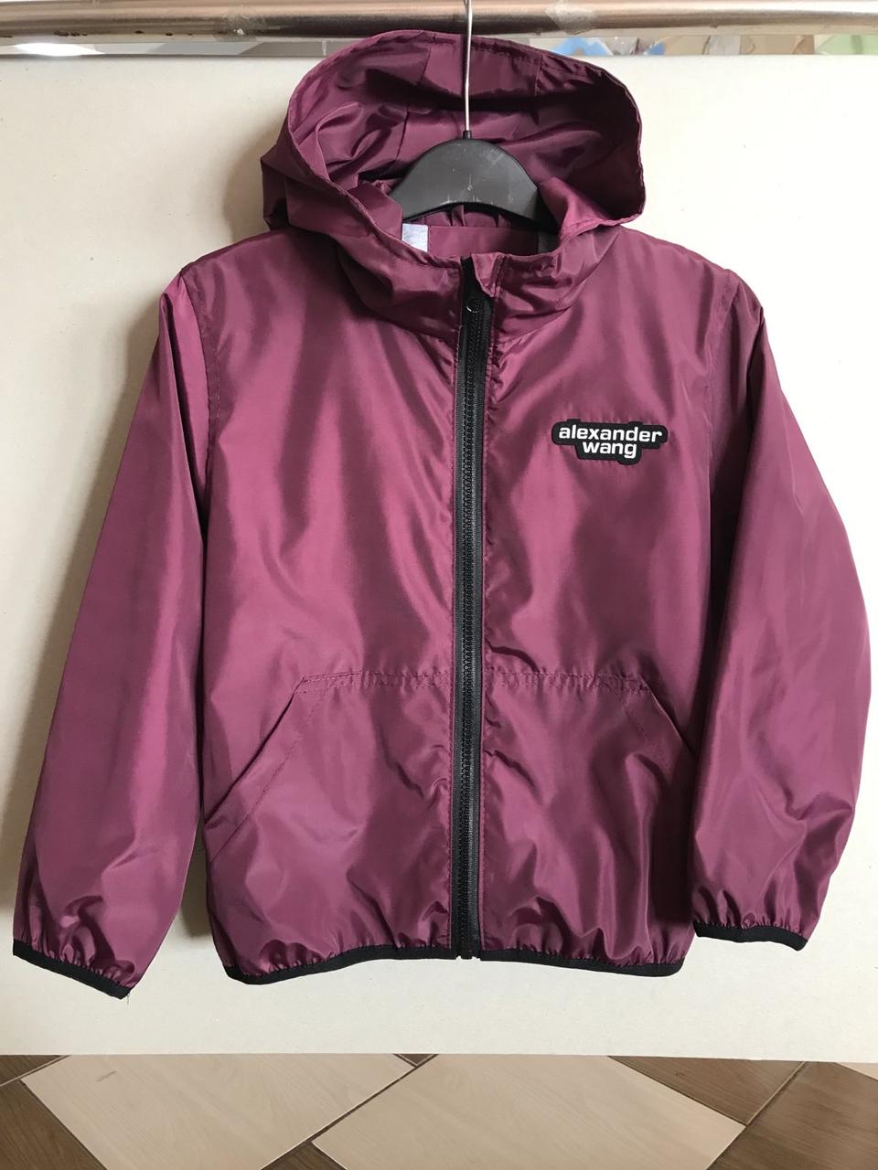 Дитяча вєтровка унісекс р 122-146 марсала