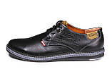 Туфлі Чоловічи Шкіряні Чорні, фото 5