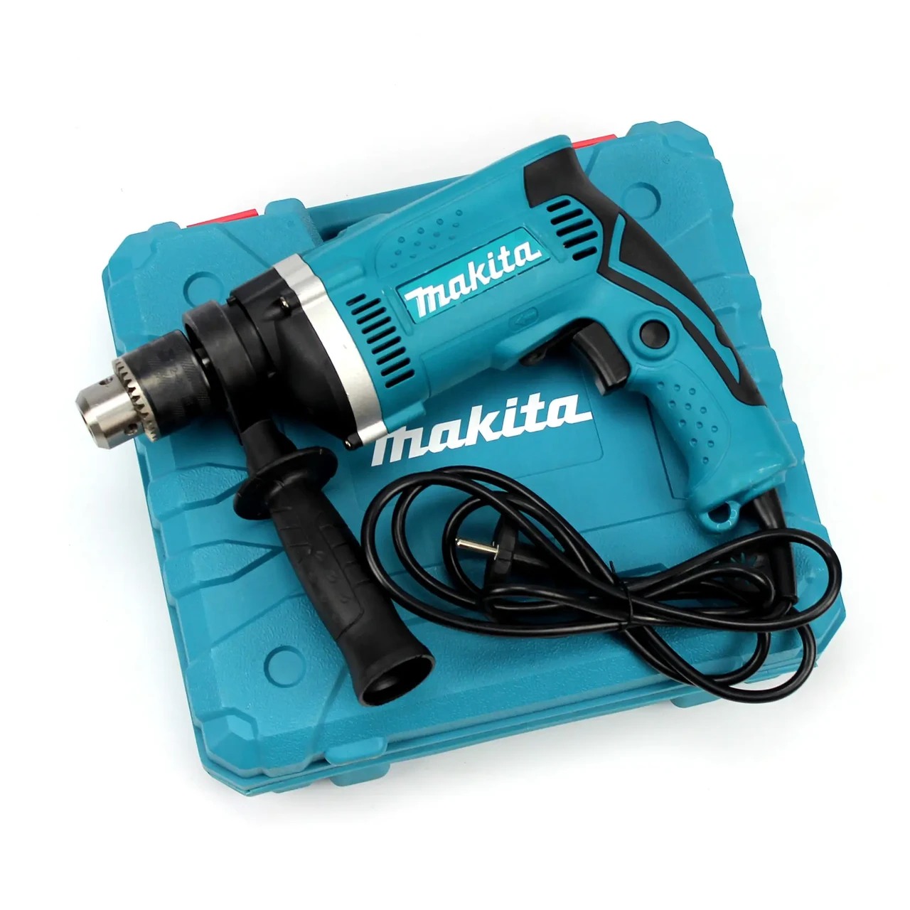 Дриль ударний Makita HP 1630 K, фото 1