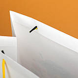 Великодні Пакети Подарункові Великі 320*150*350 Красиві Міцні пакети з ручками шнурками, фото 4