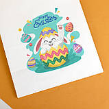 Великодні Пакети Подарункові Великі 320*150*350 Красиві Міцні пакети з ручками шнурками, фото 10