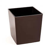 Кашпо декоративне підлогове Ламела ЮКА КРЕМОВИЙ 190 мм, фото 8