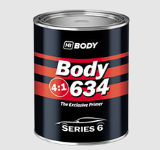 Body 634 Proline Грунт-наповнювач (O.E.M./E-COAT, пластик, всі види металів)  чорний 0,8л