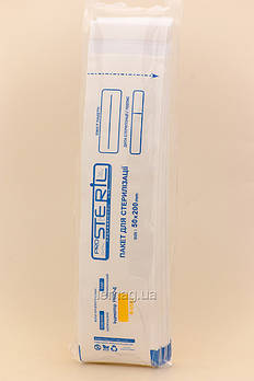 ProSteril Крафт-пакети 50х200 БІЛІ для стерилізації, упаковка 100 шт