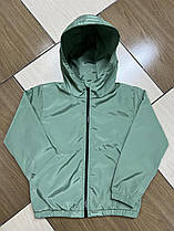 Дитяча вітровка унісекс р 122-146 олива