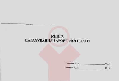 Книга по зарплаті А4 газетка 52 арк