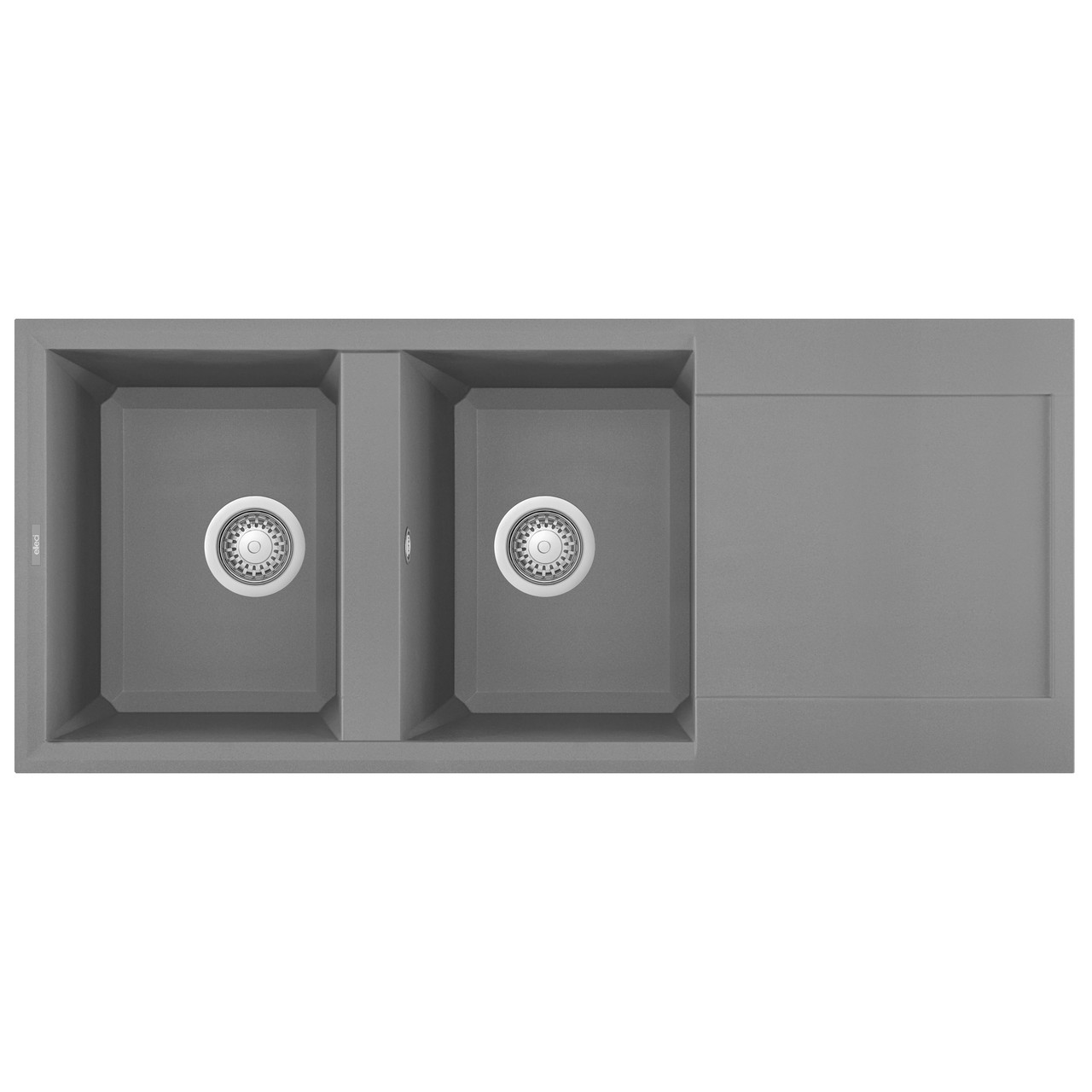 Купить Кухонная мойка Elleci EASY 500 aluminium 79, цена 7349 ₴ — Prom ...