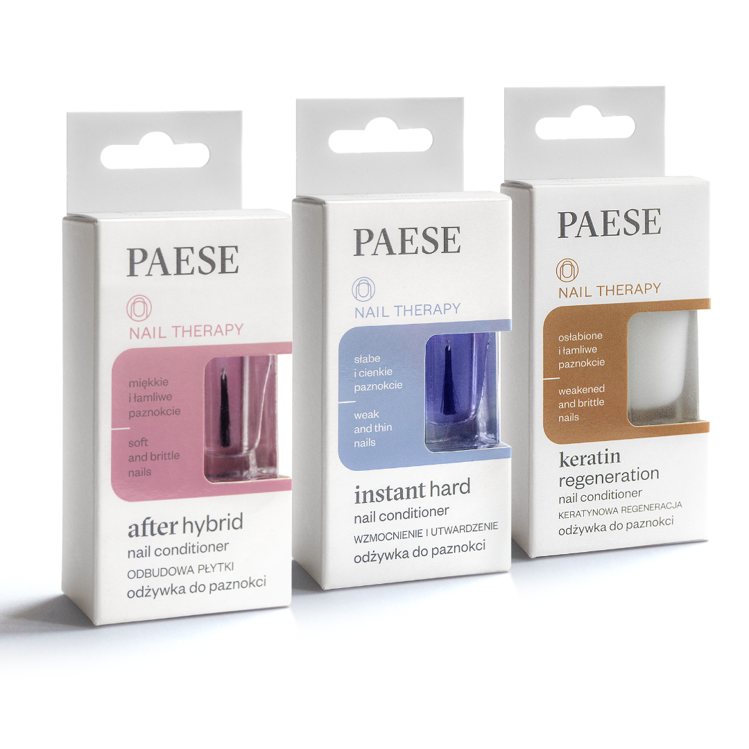 Кондиціонер для нігтів прозорий TRANSPARENT NAIL THERAPY PAESE (8ml)