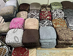 Чохли на табуретки комплект КВАДРАТНІ 4 шт на резинці (сідушка на табурет, стілець)