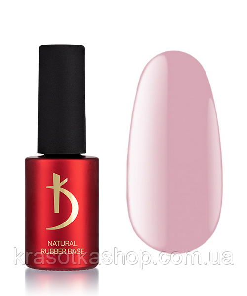 Каучукова основа для гель лаку Kodi "Natural Rubber Base" (Pink), 7 мл