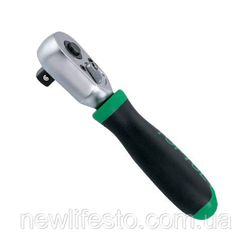 Тріскачка для торцевих головок 1/4" TOPTUL 45 зубців (укорочена) CJDI0812, фото 1