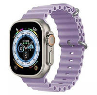 Силиконовый ремешок для Apple Watch. Цвет Light purple