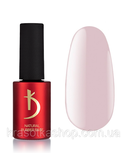 Каучукова основа для гель-лаку Kodi "Natural Rubber Base" (Pink Ice), 7 мл