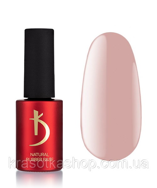 Каучукова основа для гель лаку Kodi "Natural Rubber Base"(Natural Beige), 7мл